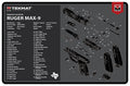 TEKMAT TEK-R17-RUGERMAX9     17X11 RUGER MAX 9