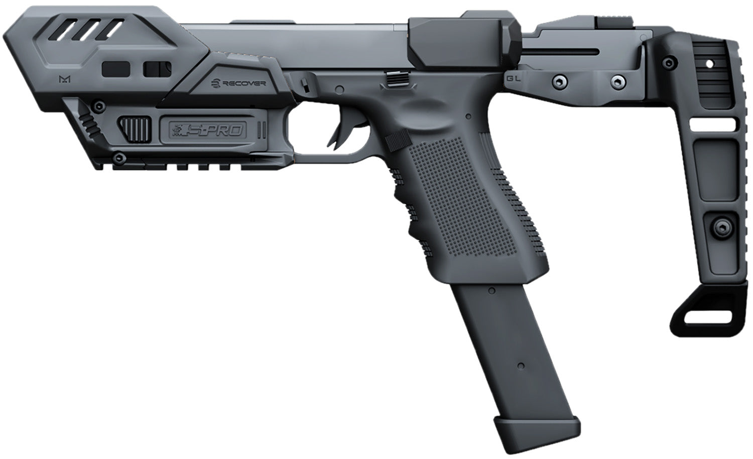 REC SPRO-MGB-01   SPRO MG FULL KIT FOR GLOCK   BLK
