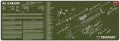 TEKMAT TEK-R36-M1GARAND-OD 36X12 M1 GARAND OLIVE