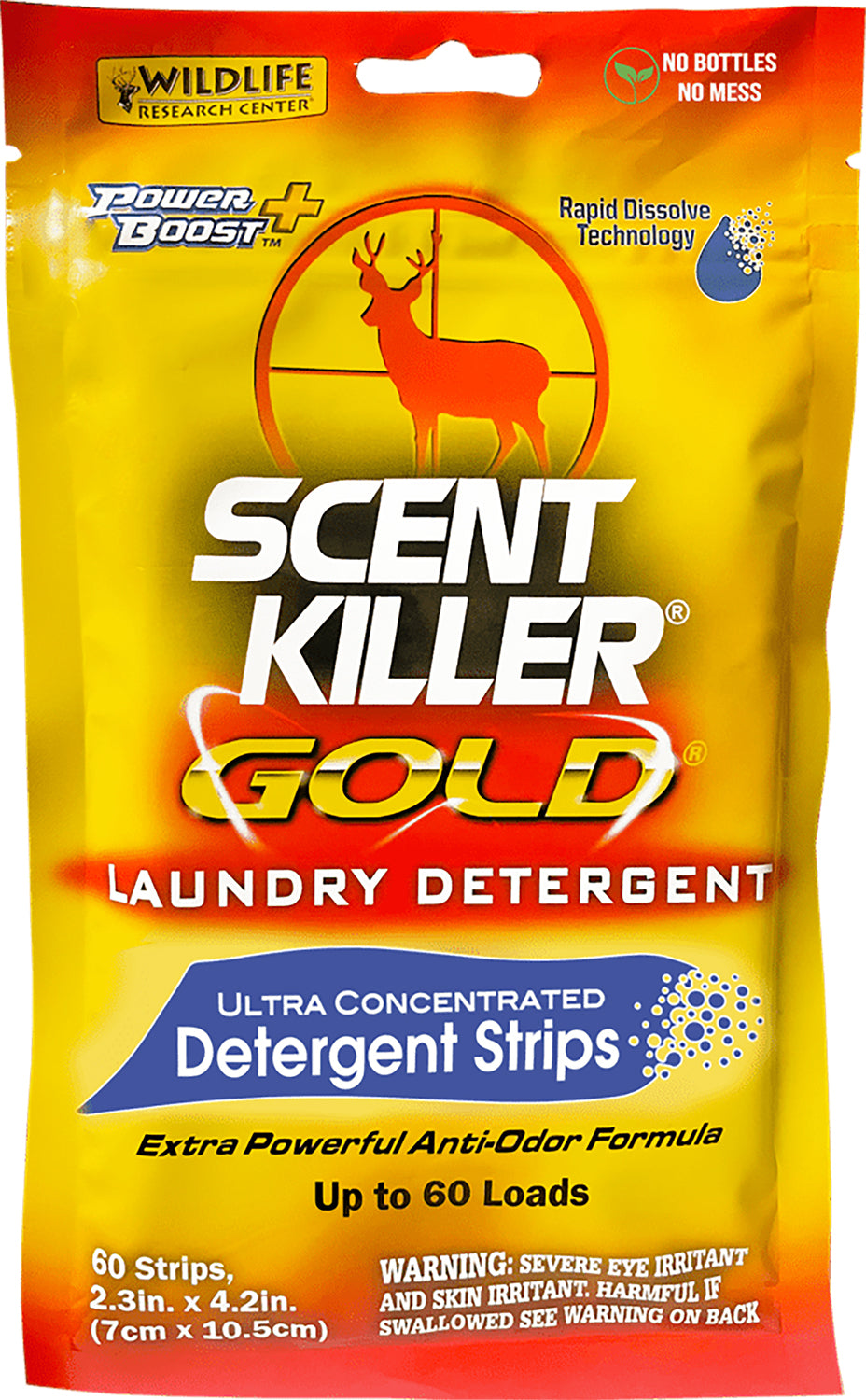 WILD 1285   SK GOLD LAUNDRY DETERGENT STRIPS