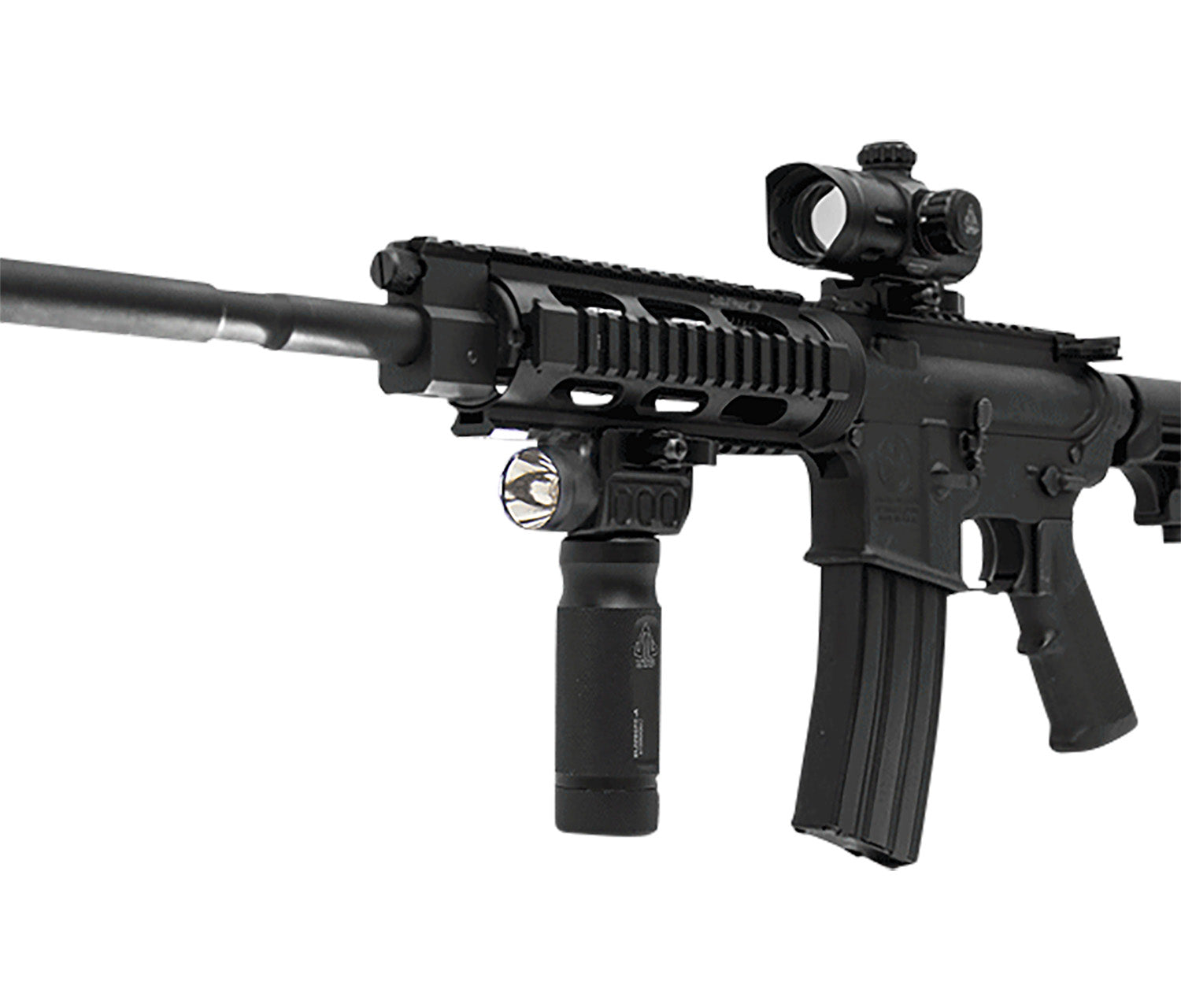 UTG MNT-EL228GPQ-A QUICK DETACH GRIP LIGHY  400LUM