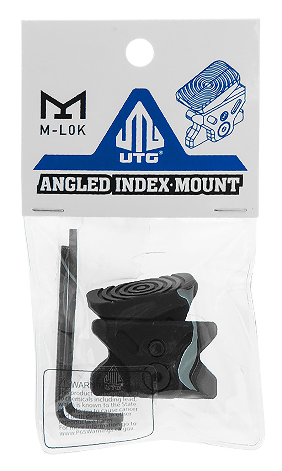 UTG TL-TRM01       ANGLED INDEX MOUNT MLOK