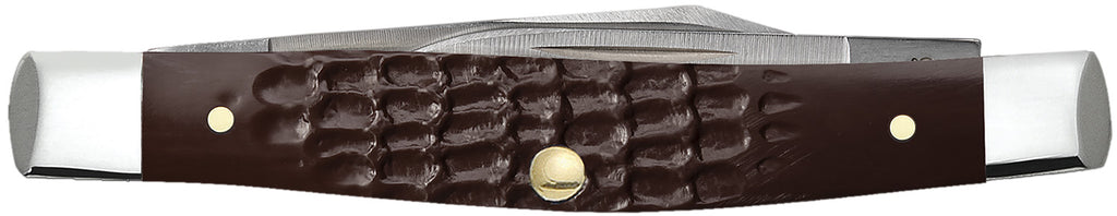 CASE 00083 BROWN SYNTHETIC SMALL PEN