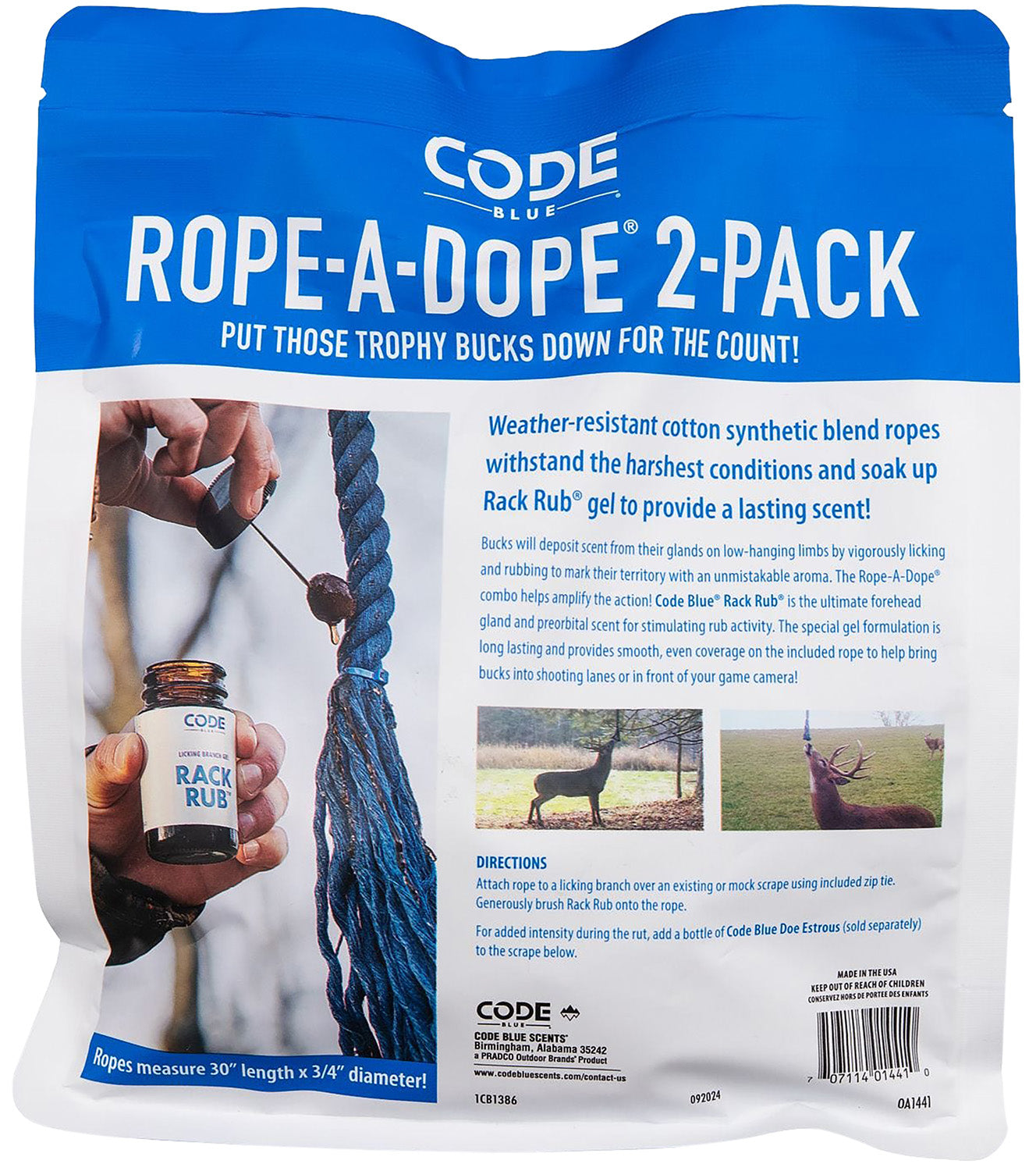 CODE OA1441 ROPE A DOPE 2 PACK