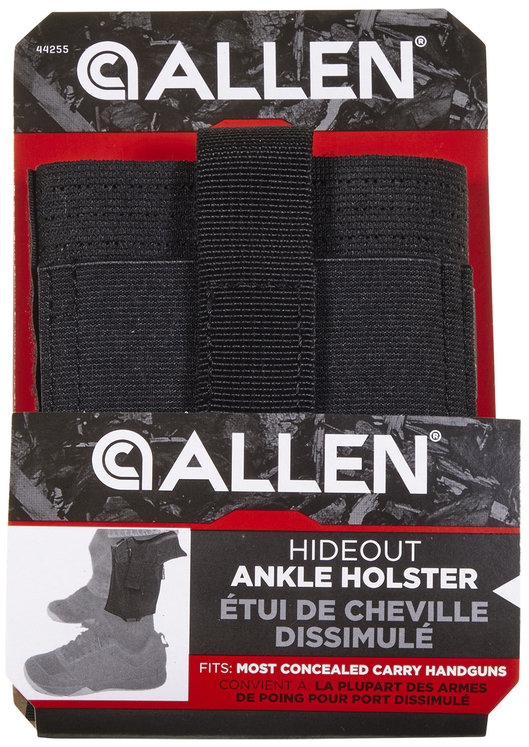 ALLEN 44255  HOLSTER HIDEOUT ANKLE            BLK