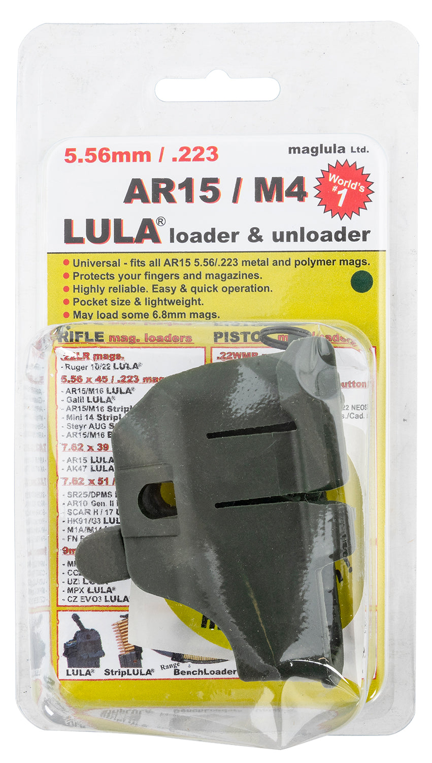 LULA LU10DG LOADER AR15 5.56 DARK GREEN