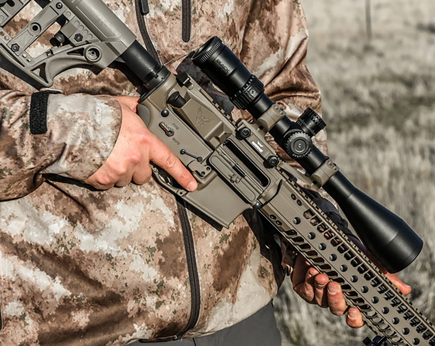 WARNE XSKEL30DE   GEN2 EXT SKEL 30MM MSR MNT   FDE