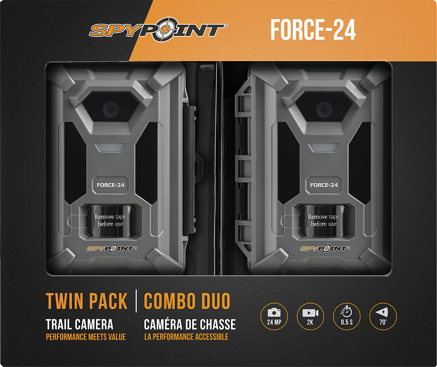 SPYPOINT 01838 FORCE-24 TWIN PACK
