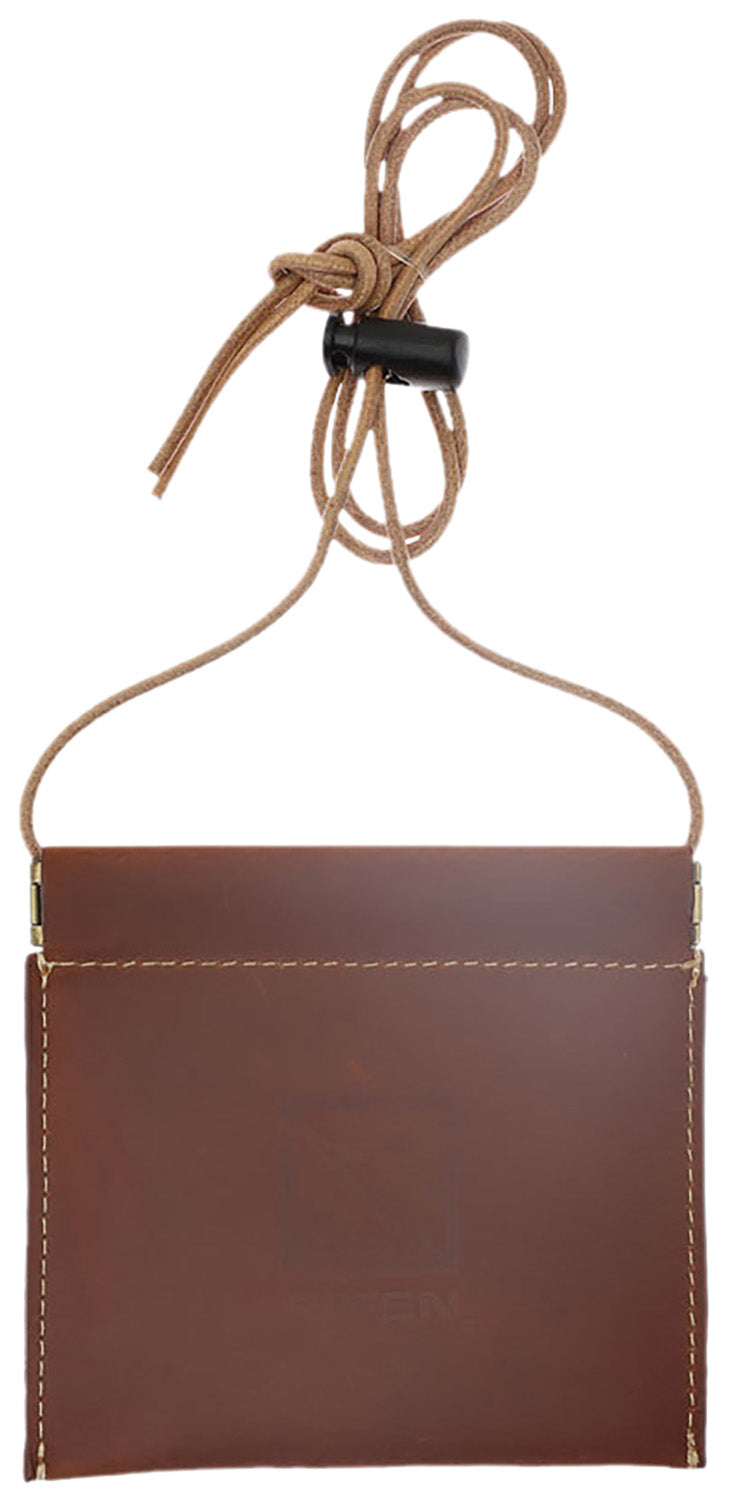 RIVEN 65700 LEATHER DIAPHRAGM CALL POUCH/LANYARD