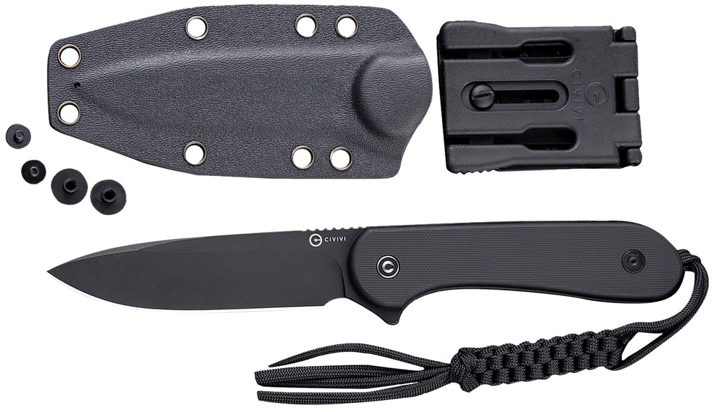 CIVIVI C2105A       FIXED BLADE ELEM    3.98 BLACK