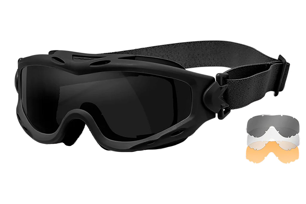 WILEYX SP293B    SPEAR GOGGLE GRY/CLR/RUST/MTBLK