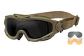 WILEYX SP293T    SPEAR GOGGLE   GRY/CLR/RUST/TAN