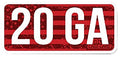 MTM CL20GA       AMMO CALIBER LABELS - 20 GA.