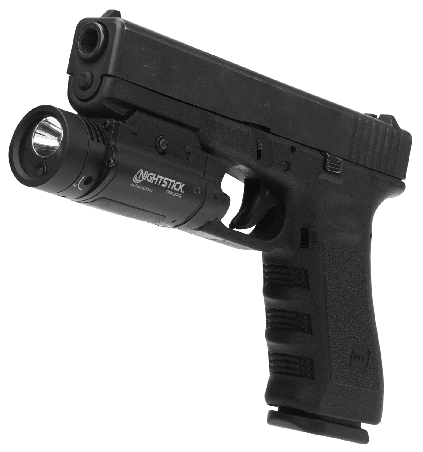 NSTICK TWM-30-GL FULL SIZE HANDGUN LIGHT W/GRN LSR