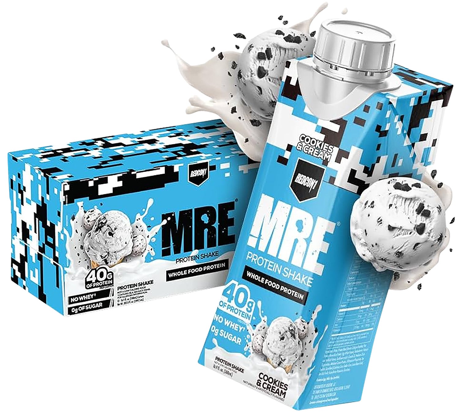 REDCON1 RC1-MRERTD-CC12  MRE RTD 14OZ COOKIE&amp;CREAM