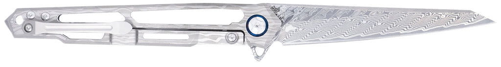 COBRA CTGSTDAMWNS    GHOST FRAME LOCK DAMASCUS
