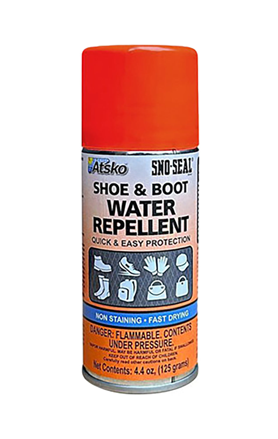 ATSKO 13366  SHOE/BOOT WATER REPELLENT AEROSOL 4OZ