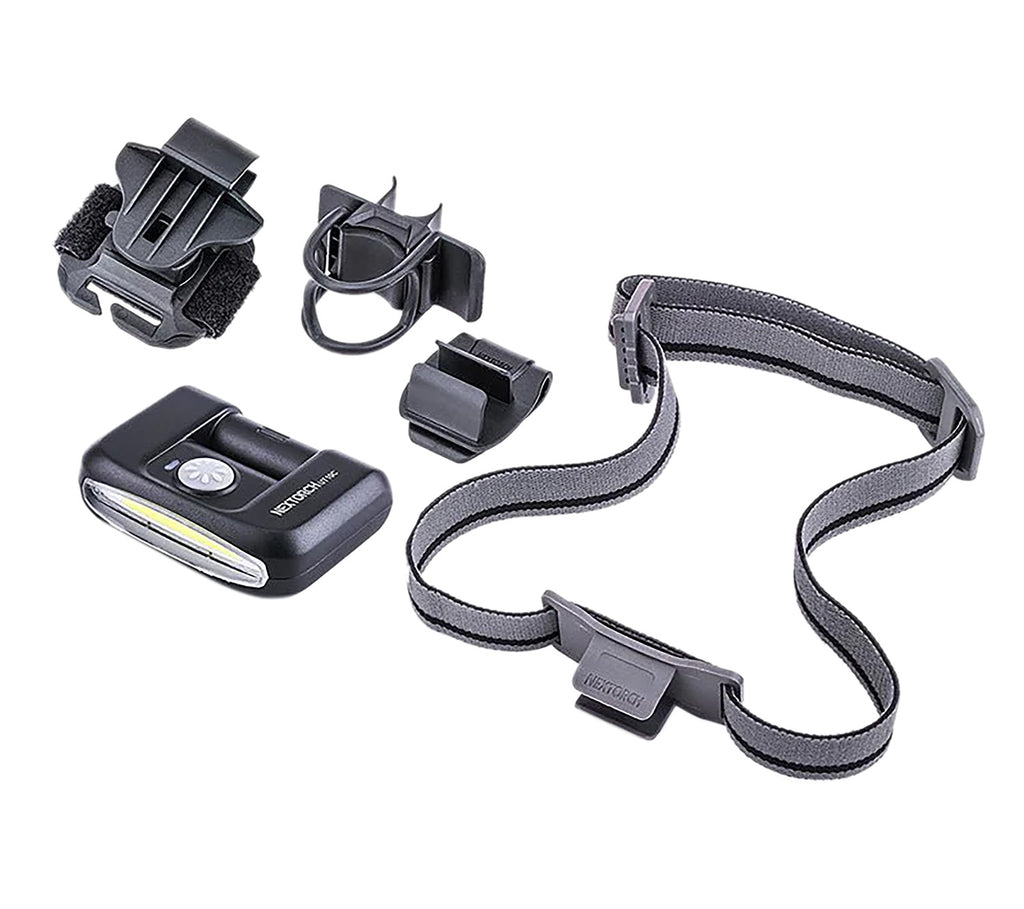 NEXTORCH UT10C-KIT COB CLIP LIGHT W/HEADLAMP STRAP