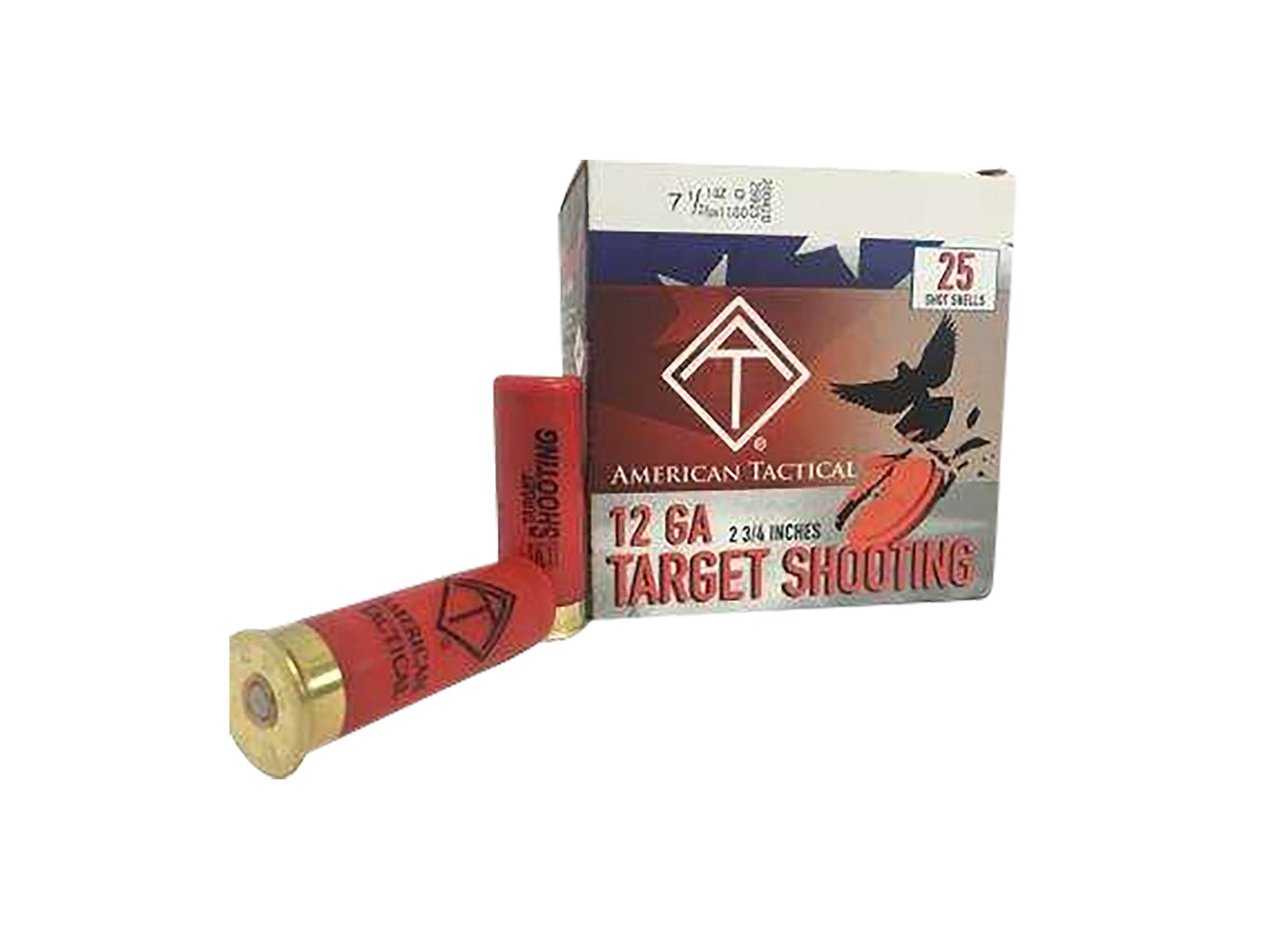 ATI 240379        12GA R&amp;P 1OZ 2.75 #7.5     25/10