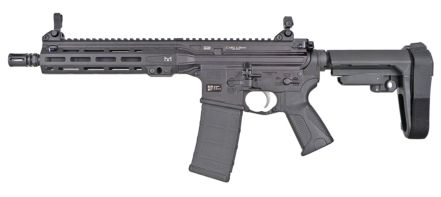 LWRCI ICMKIIP5B10SBA3    PST 556 SBA3 BRC 10.5 BLK