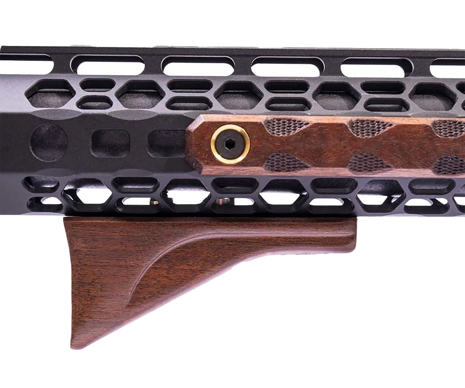 WOOX SH.AGR001.01  M-LOK ANGLED FORE GRIP WALNUT