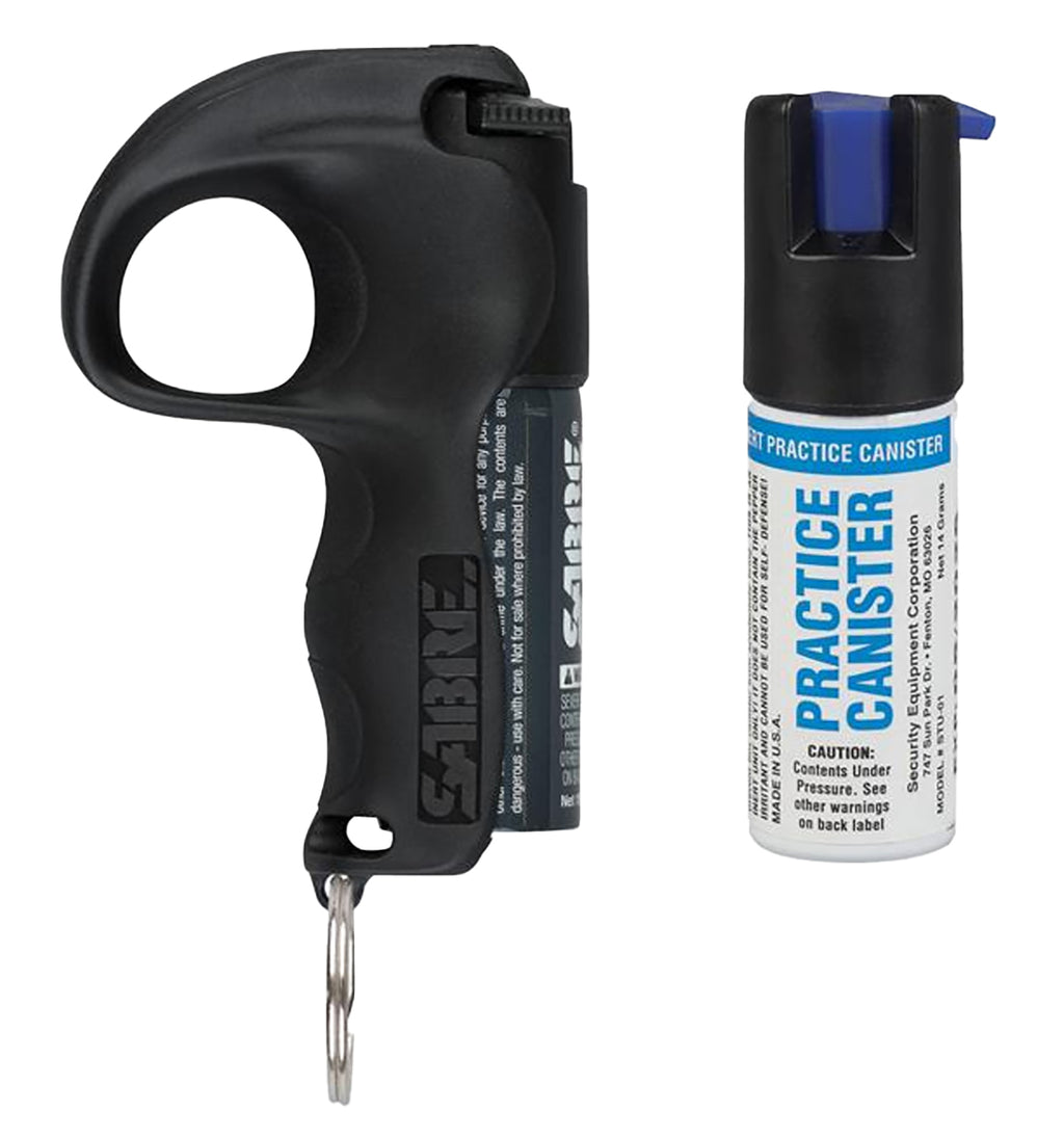 SEC PBBKOCSTU04 QUICK GRIP PEPPER SPRAY KIT BLK
