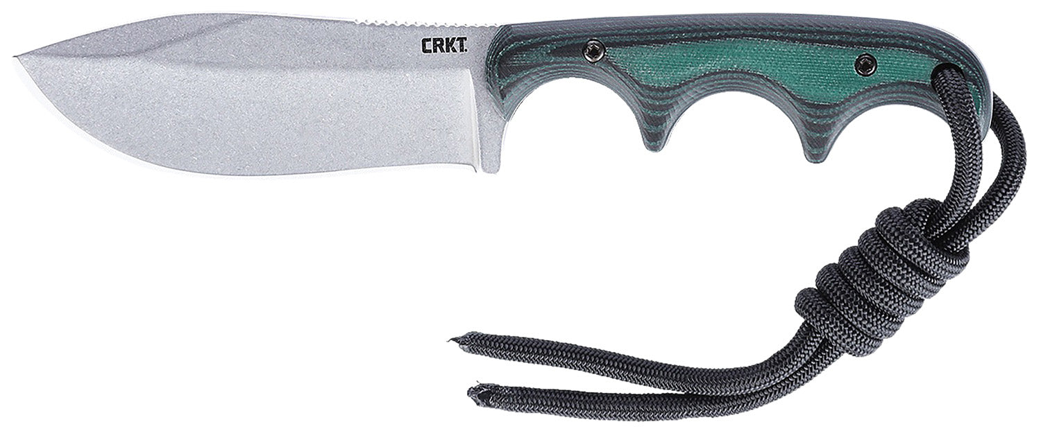 CRKT 2376     MINIMLST NSSMK W/SHTH 2.9   FXD  GRN