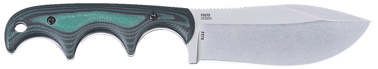 CRKT 2376     MINIMLST NSSMK W/SHTH 2.9   FXD  GRN