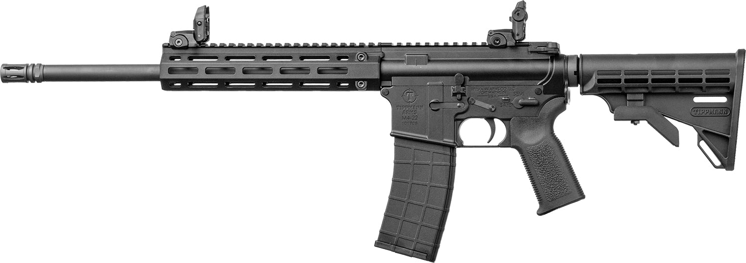 TIPPMANN A101034 M4-22 PRO     22LR  16" 25R   BLK