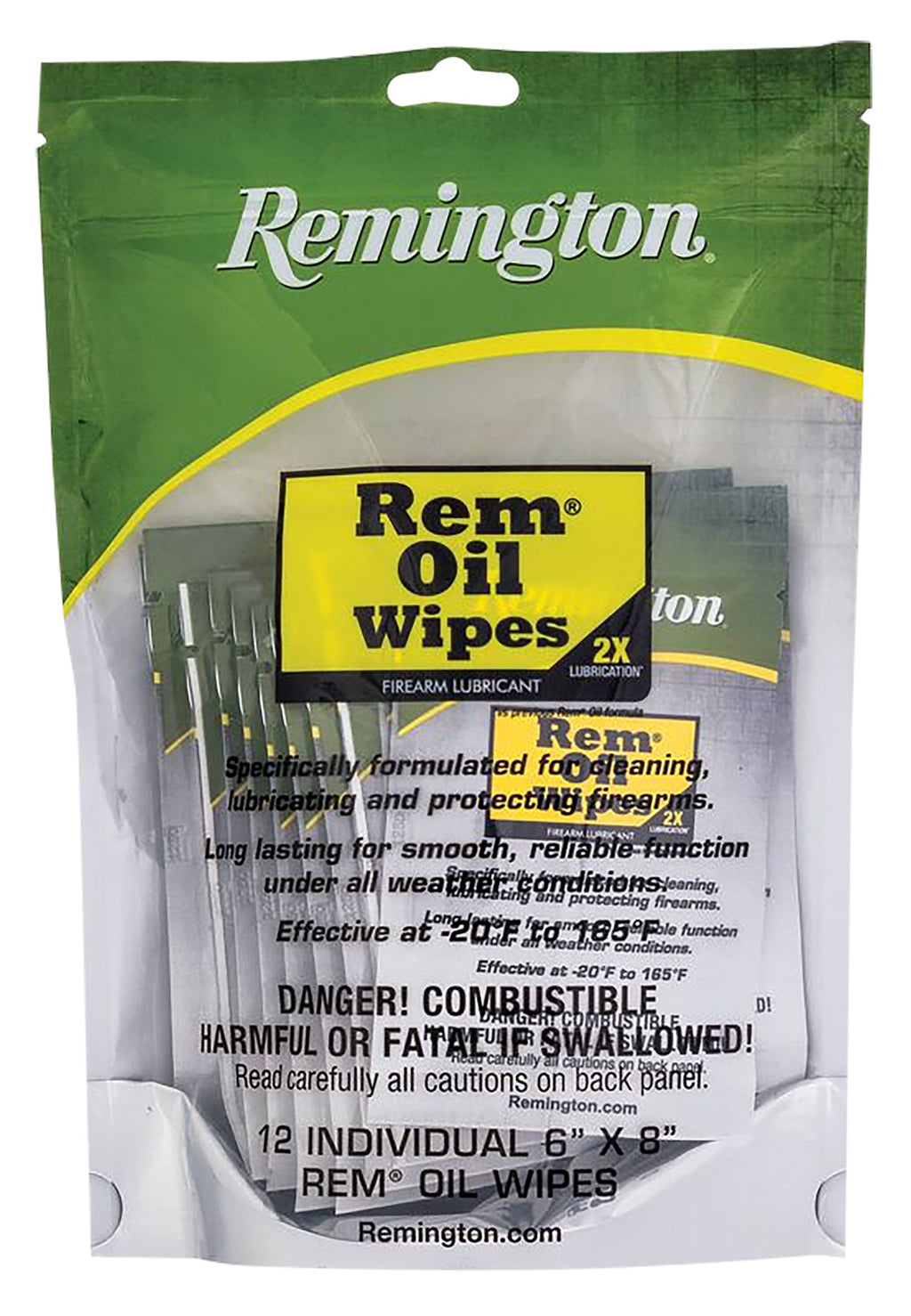 REM 18411 REM-OIL  WIPES 12CT