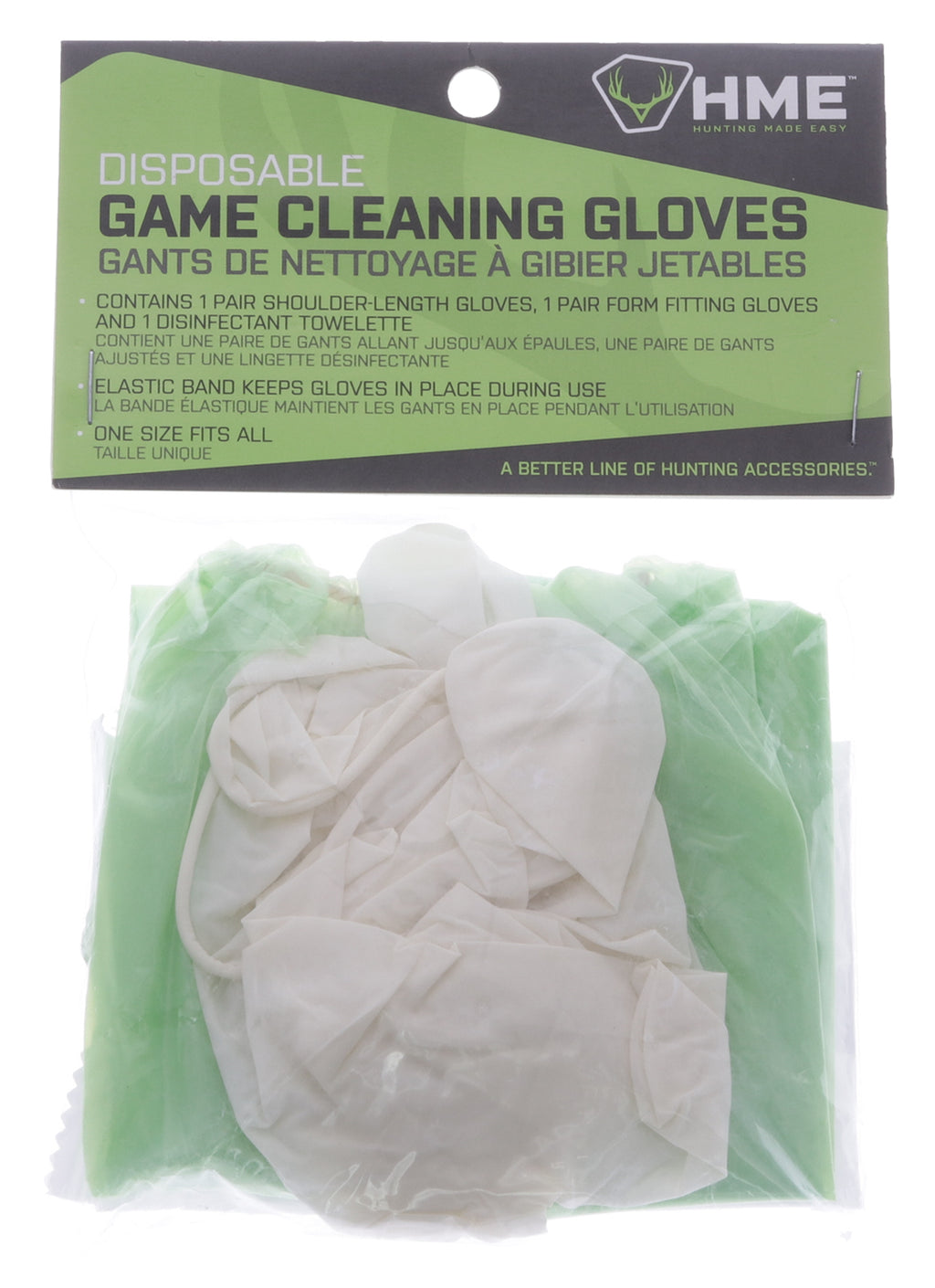 HME GCG            GAME CLEAN GLOVES