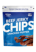 WICKED CUTZ WCBC01CP  CRACKED PEPPER JERKY CHIP  8