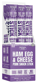WICKED CUTZ WCBR12HEC HAM/EGG/CHEESE STICKS     12