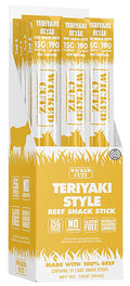 WICKED CUTZ WCBS12TY  TERIYAKI BEEF STICKS      12