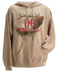 HORN 99612M      HORNADY TAN &amp; KHAKI ELK HOODIE MD