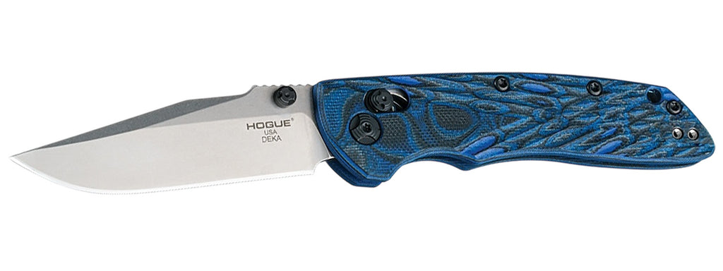 HOG 24273   DEKA 3.25 CLIP PNT BLADE TUMB G10 LAV