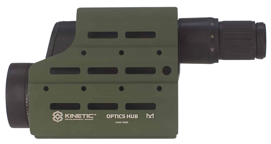 KDG MSH5-113     OPTICS HUB SPOTTING SCP CASE GRN
