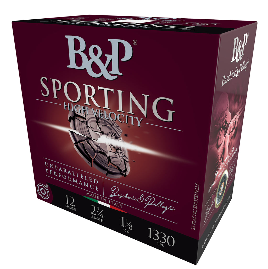 B&amp;P 12B8SH75 SPRT CLAY HV 12 2-3/4"1-1/8 7.5 25/10