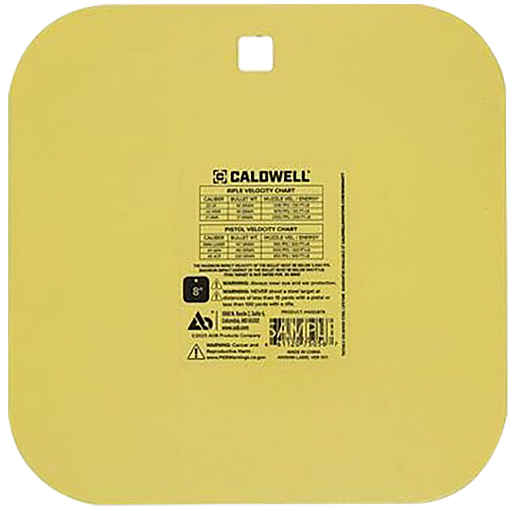 CALD 4002878   AR500 1/4" RIMFIRE/HANDGUN 8" GONG