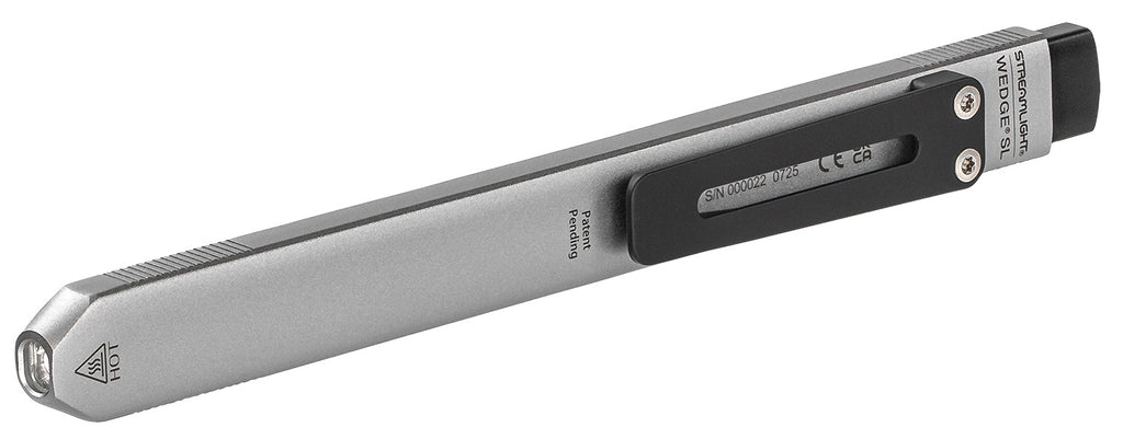 STL 88842  WEDGE SL W/END COVER  SILVER