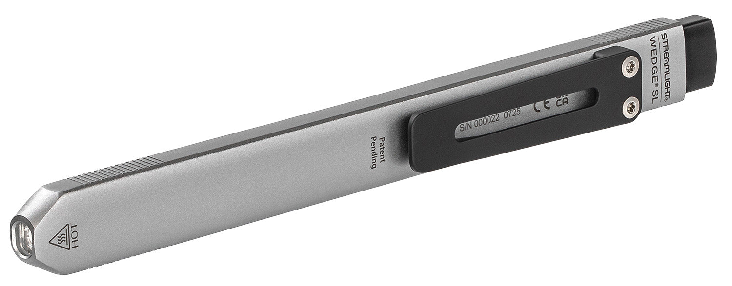 STL 88842  WEDGE SL W/END COVER  SILVER