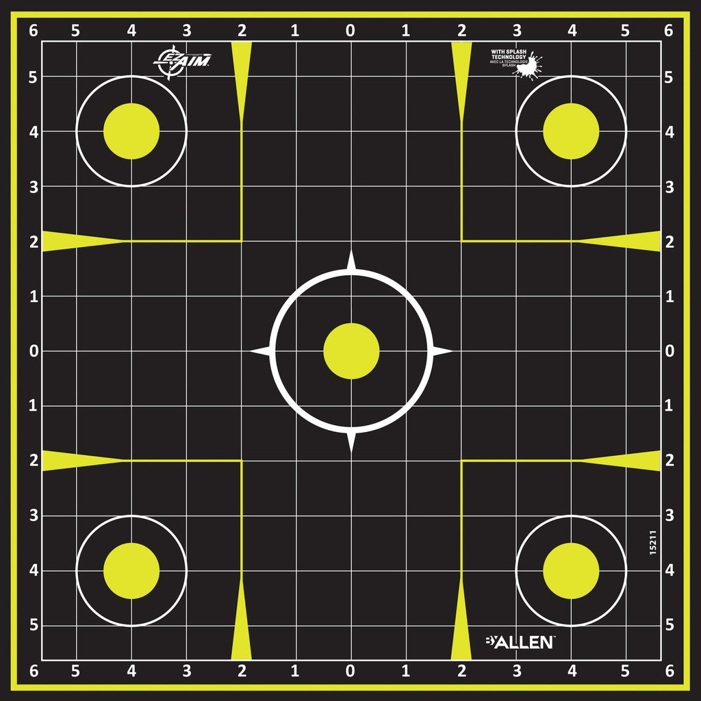 ALLEN 15211-30 EZAIM SPLASH REACTIVE 12X12 30