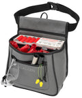 ALLEN 8409   RIVAL DBL COMPRTMNT SHELL BAG  GRY