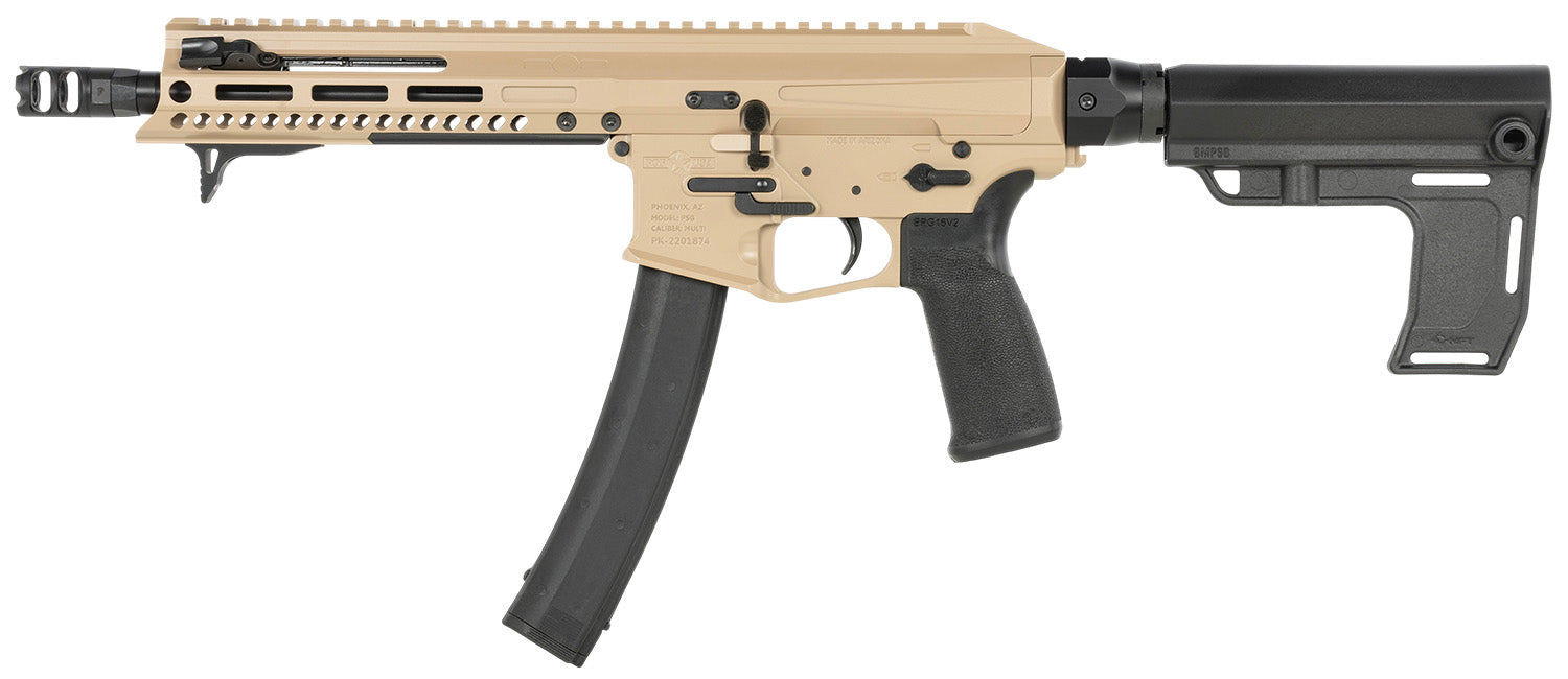 POF 2138 PHOENIX        9MM     8" 35R BRACE  FDE