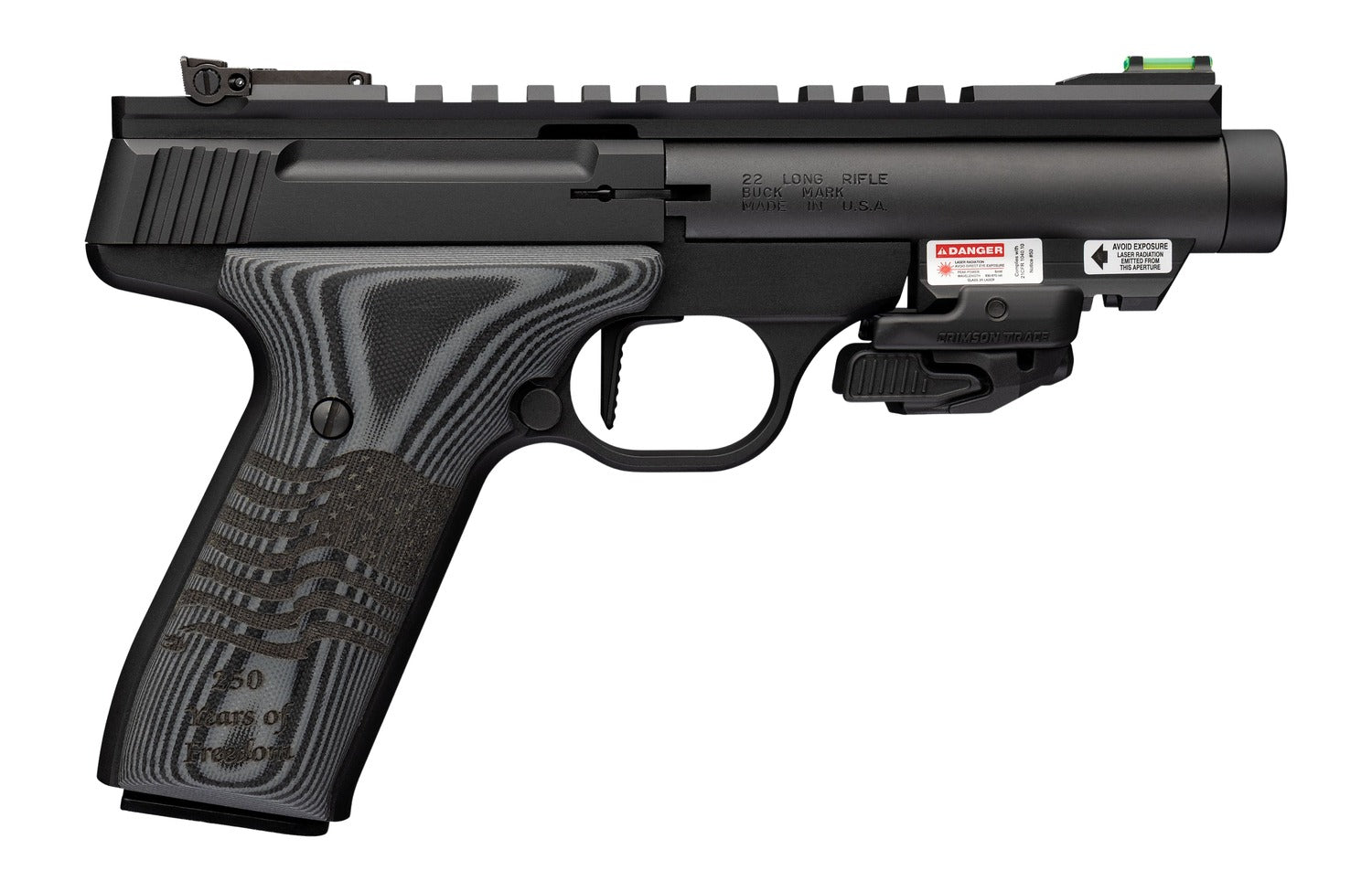 BRN 051612490 BM BLK LBL 250 G10, SR, LSR 4.4,22