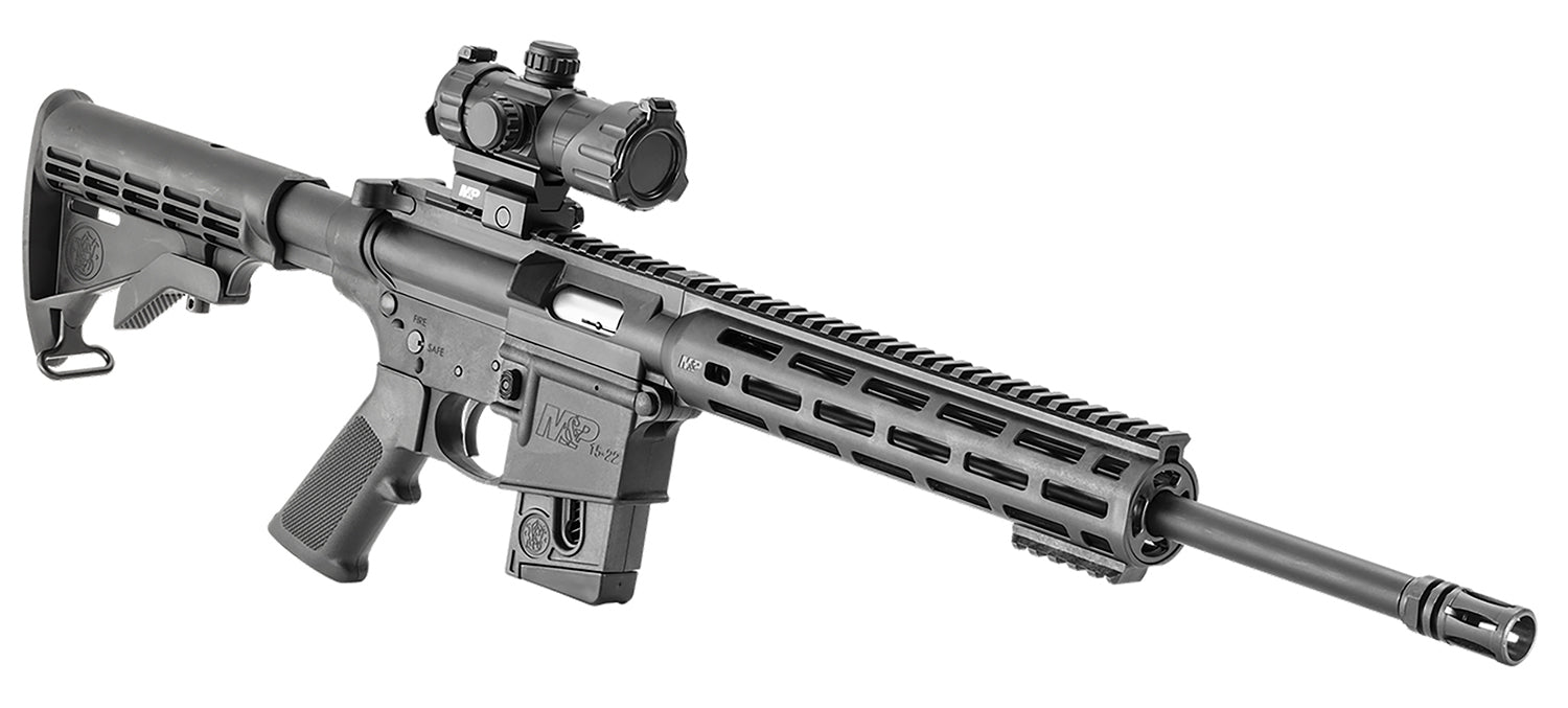 SWL*M&amp;P15 SPTII 12723  22LR RD/GN  16.5 10R BLK