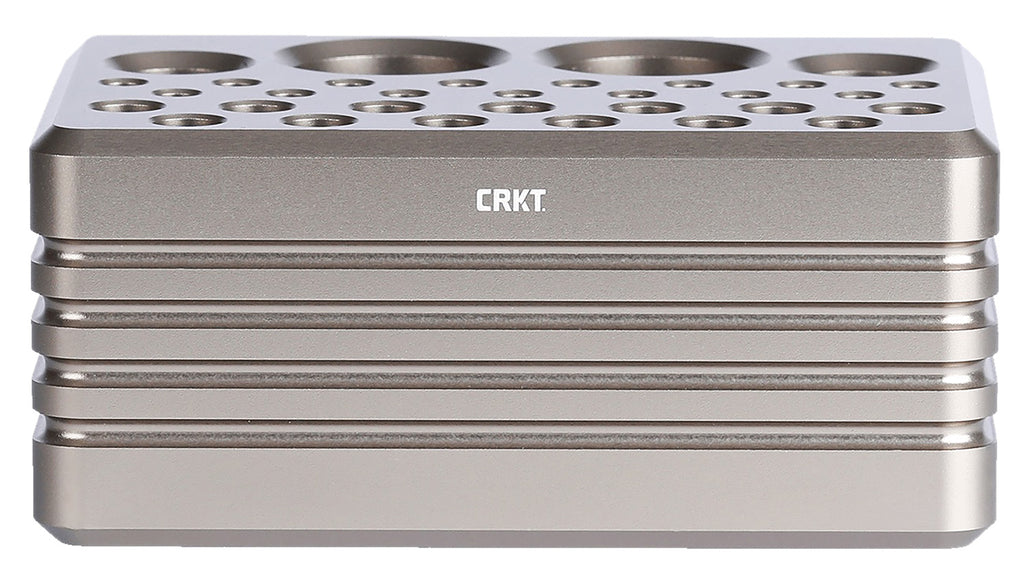 CRKT 9916     DRIVER AND BIT STORAGE BLOCK   GRY