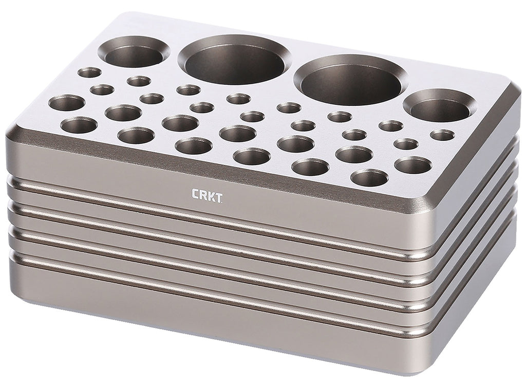 CRKT 9916     DRIVER AND BIT STORAGE BLOCK   GRY