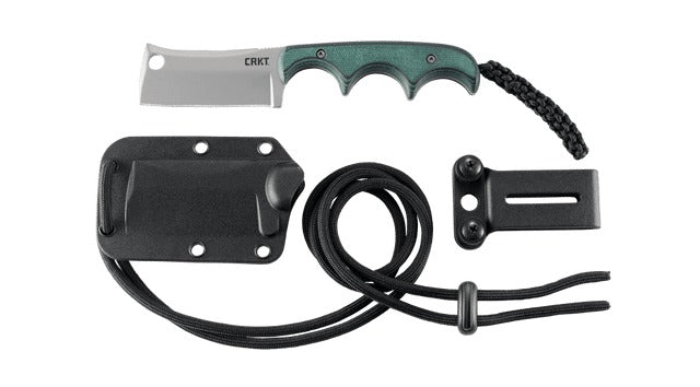 CRKT 2383C    MINIMLIST CLEAVER 2.13     GRN BLACK