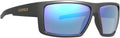 LEU 186741 SWITCHBACK MATTE BLACK     BLUE MIRROR